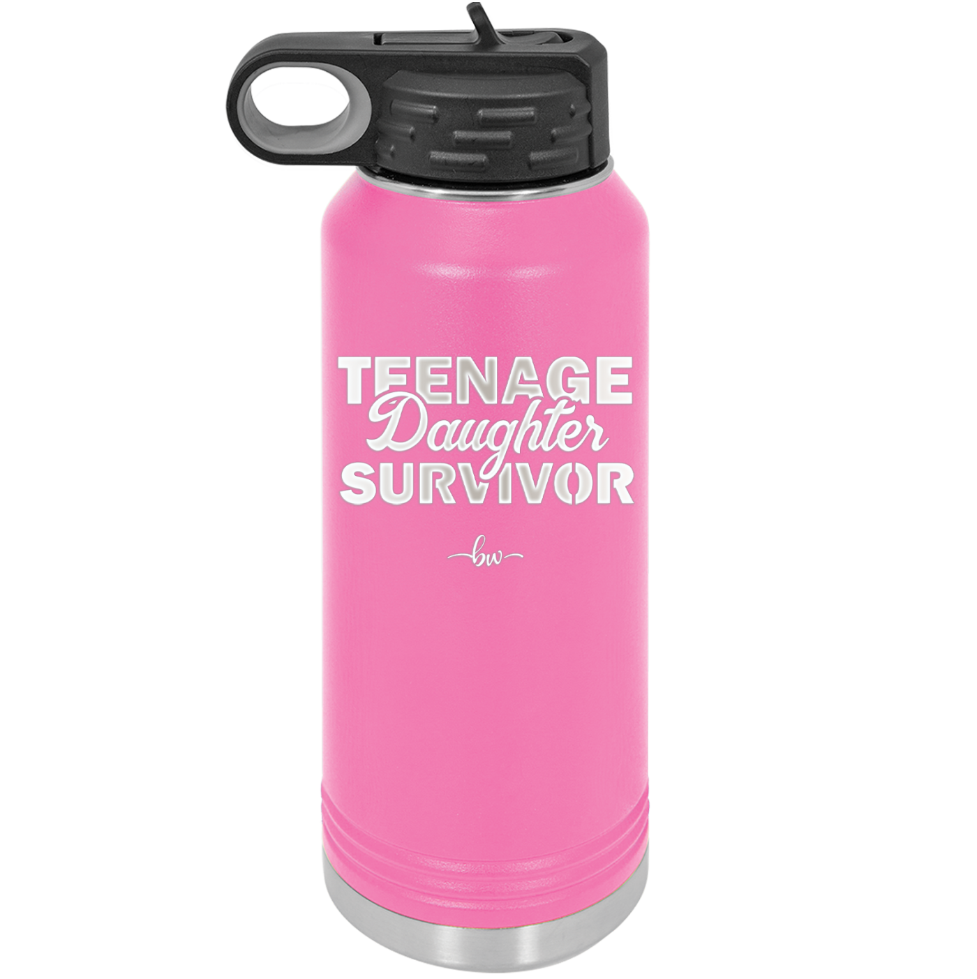 Teenage Daughter Survivor - Laser Engraved Stainless Steel Drinkware - 2054 -