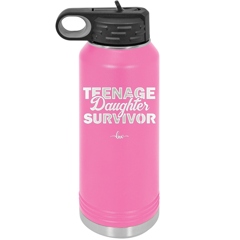 Teenage Daughter Survivor - Laser Engraved Stainless Steel Drinkware - 2054 -