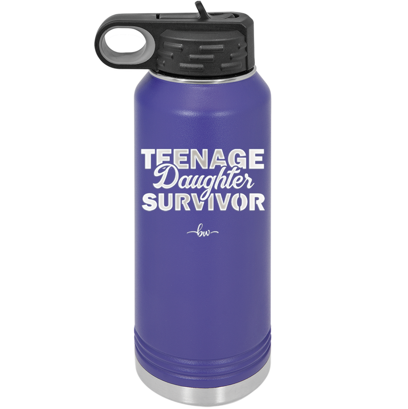 Teenage Daughter Survivor - Laser Engraved Stainless Steel Drinkware - 2054 -