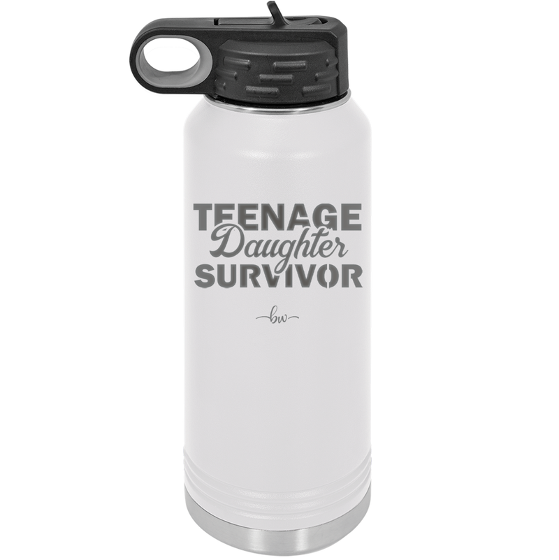 Teenage Daughter Survivor - Laser Engraved Stainless Steel Drinkware - 2054 -