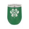Best Dog Dad - Laser Engraved Stainless Steel Drinkware - 2055 -
