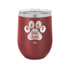 Best Dog Dad - Laser Engraved Stainless Steel Drinkware - 2055 -