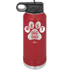 Best Dog Dad - Laser Engraved Stainless Steel Drinkware - 2055 -