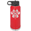Best Dog Dad - Laser Engraved Stainless Steel Drinkware - 2055 -