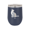 Best Cat Dad - Laser Engraved Stainless Steel Drinkware - 2056 -