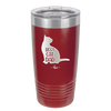 Best Cat Dad - Laser Engraved Stainless Steel Drinkware - 2056 -