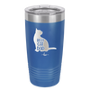 Best Cat Dad - Laser Engraved Stainless Steel Drinkware - 2056 -