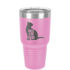 Best Cat Dad - Laser Engraved Stainless Steel Drinkware - 2056 -