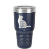 Best Cat Dad - Laser Engraved Stainless Steel Drinkware - 2056 -