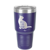 Best Cat Dad - Laser Engraved Stainless Steel Drinkware - 2056 -