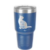 Best Cat Dad - Laser Engraved Stainless Steel Drinkware - 2056 -