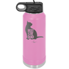 Best Cat Dad - Laser Engraved Stainless Steel Drinkware - 2056 -
