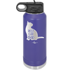 Best Cat Dad - Laser Engraved Stainless Steel Drinkware - 2056 -