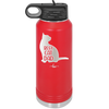 Best Cat Dad - Laser Engraved Stainless Steel Drinkware - 2056 -