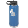 Best Cat Dad - Laser Engraved Stainless Steel Drinkware - 2056 -