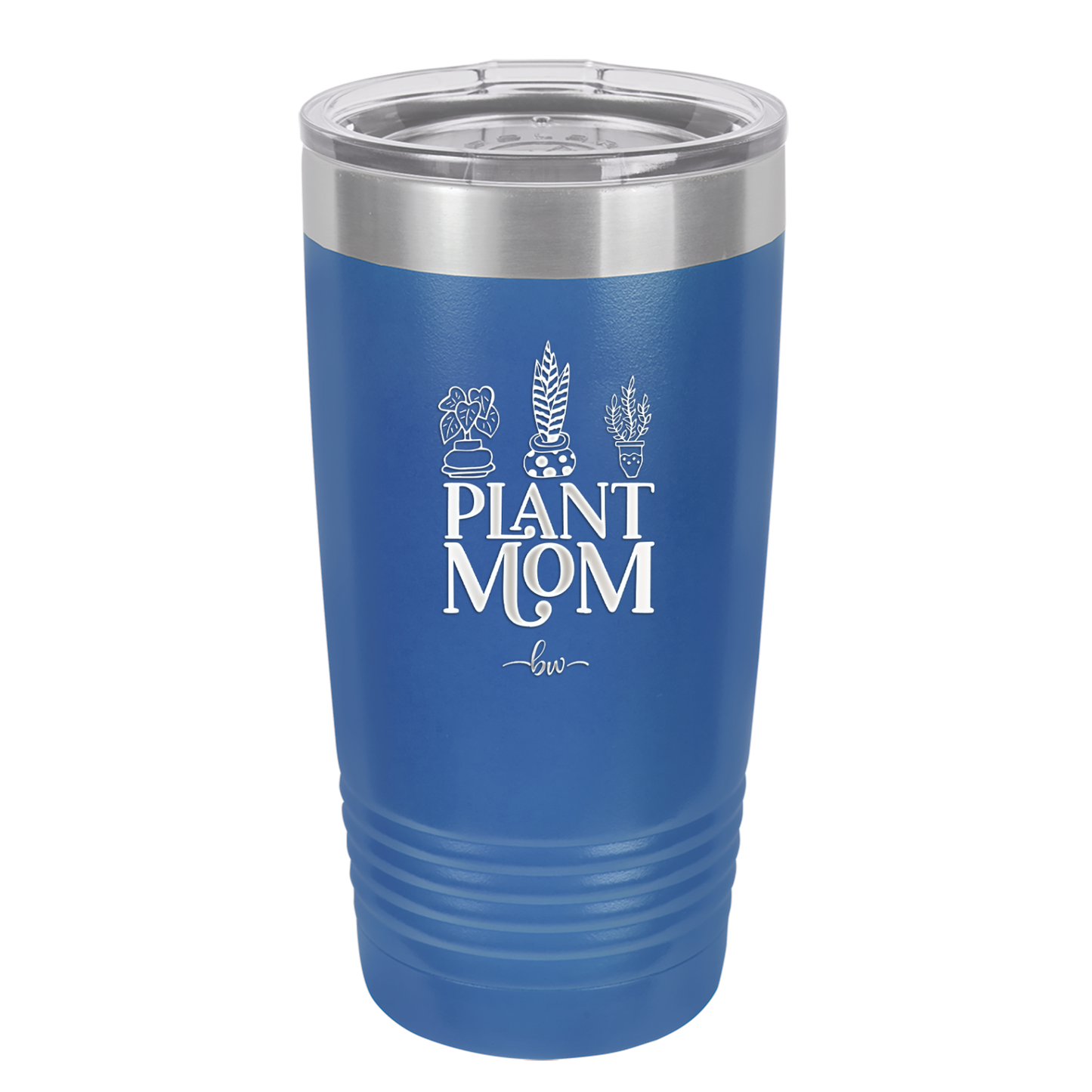 Plant Mom - Laser Engraved Stainless Steel Drinkware - 2057 -