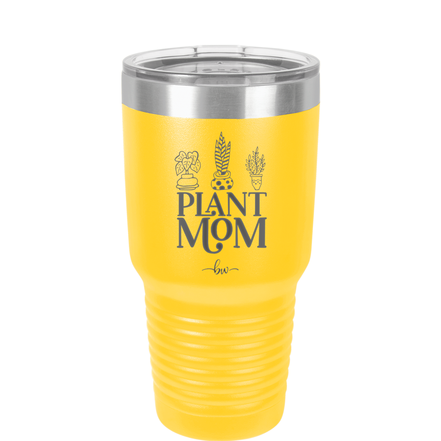 Plant Mom - Laser Engraved Stainless Steel Drinkware - 2057 -