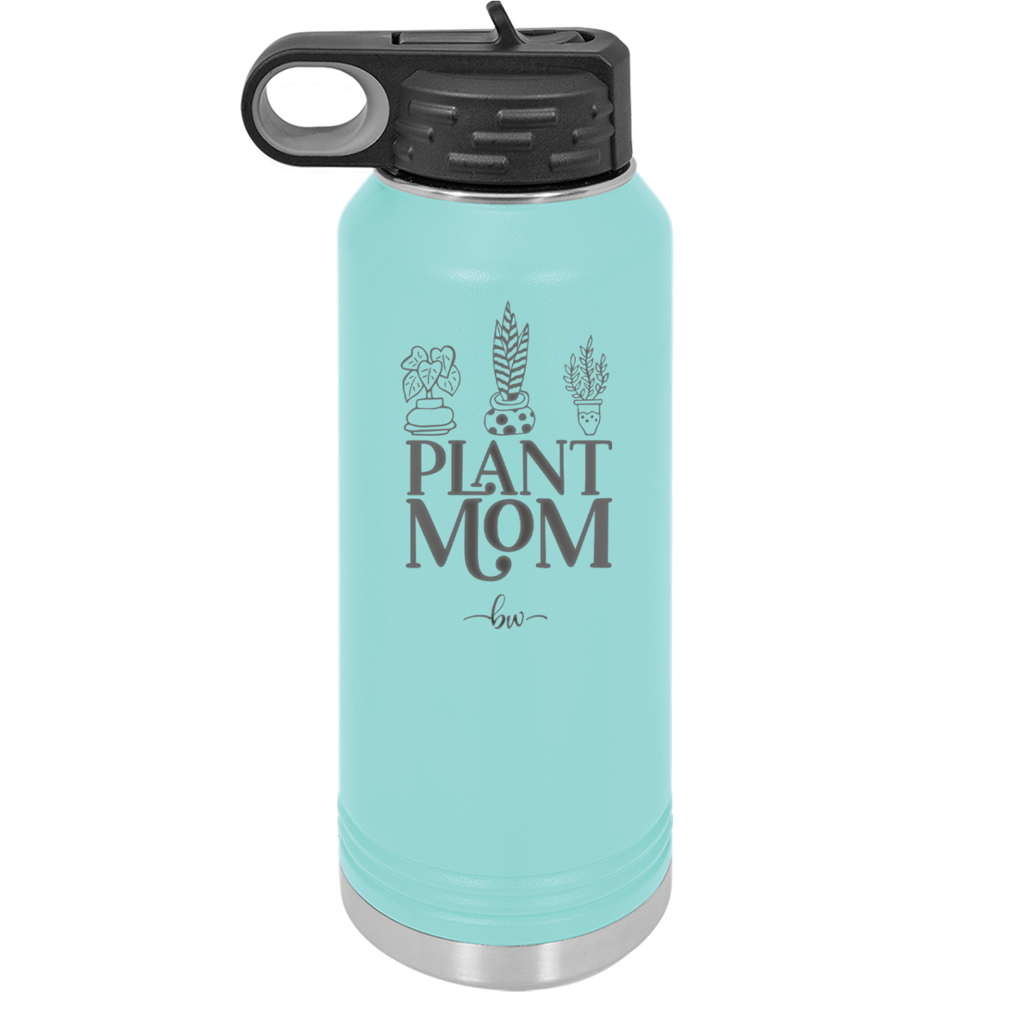 Plant Mom - Laser Engraved Stainless Steel Drinkware - 2057 -