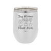 Stay at Home Plant Mom - Laser Engraved Stainless Steel Drinkware - 2059 -