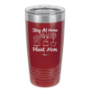 Stay at Home Plant Mom - Laser Engraved Stainless Steel Drinkware - 2059 -