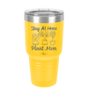 Stay at Home Plant Mom - Laser Engraved Stainless Steel Drinkware - 2059 -