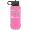 Stay at Home Plant Mom - Laser Engraved Stainless Steel Drinkware - 2059 -
