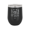 Crazy Plant Lady - Laser Engraved Stainless Steel Drinkware - 2060 -