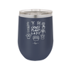 Crazy Plant Lady - Laser Engraved Stainless Steel Drinkware - 2060 -