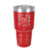 Crazy Plant Lady - Laser Engraved Stainless Steel Drinkware - 2060 -