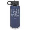 Crazy Plant Lady - Laser Engraved Stainless Steel Drinkware - 2060 -