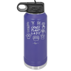 Crazy Plant Lady - Laser Engraved Stainless Steel Drinkware - 2060 -