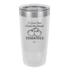 I Love You From My Head Tomatoes - Laser Engraved Stainless Steel Drinkware - 2073 -