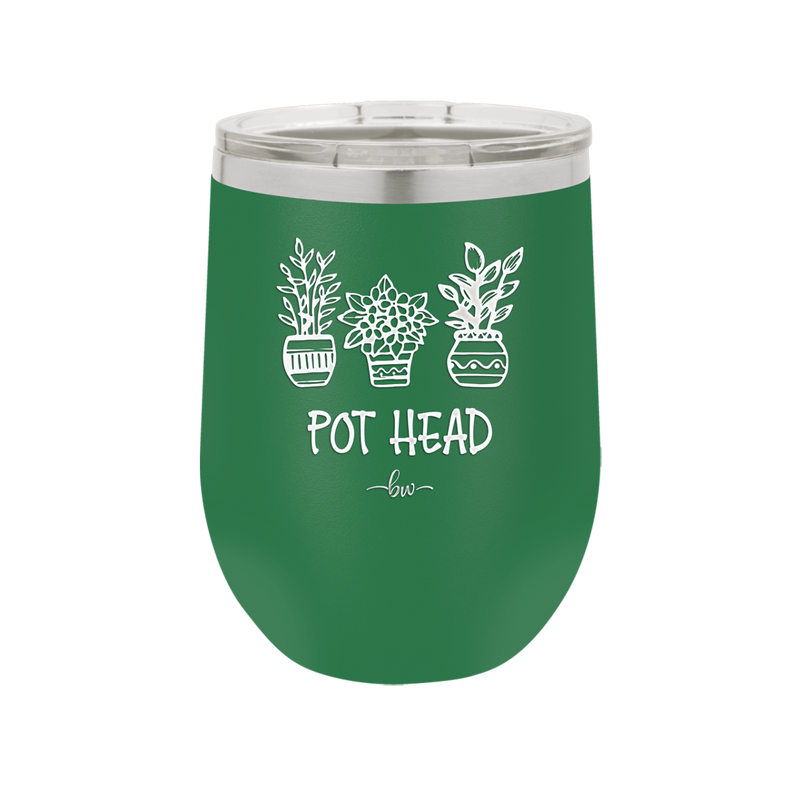 Pot Head - Laser Engraved Stainless Steel Drinkware - 2074 -
