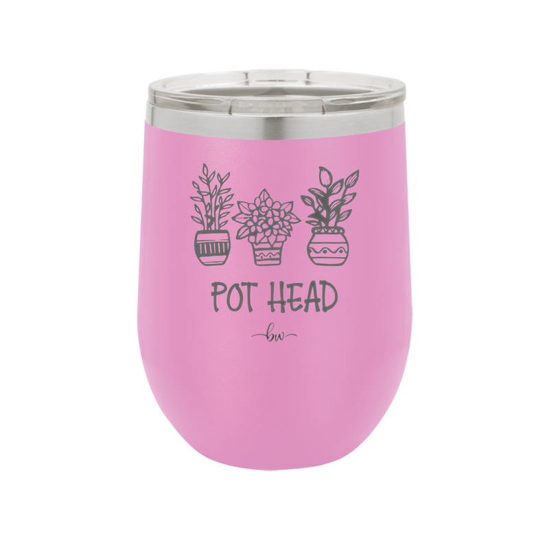 Pot Head - Laser Engraved Stainless Steel Drinkware - 2074 -