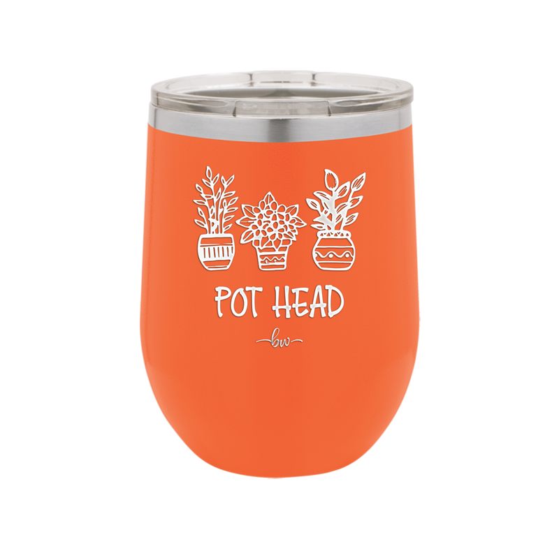 Pot Head - Laser Engraved Stainless Steel Drinkware - 2074 -