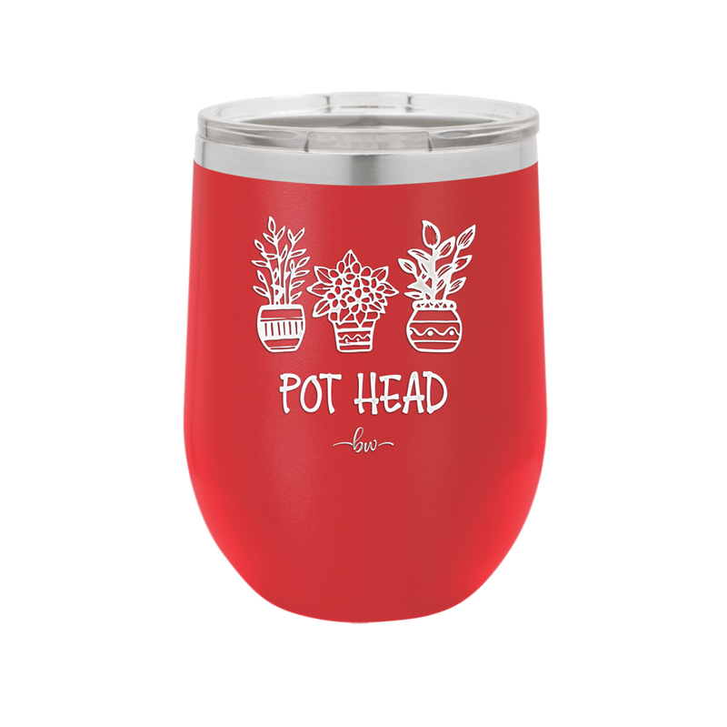 Pot Head - Laser Engraved Stainless Steel Drinkware - 2074 -