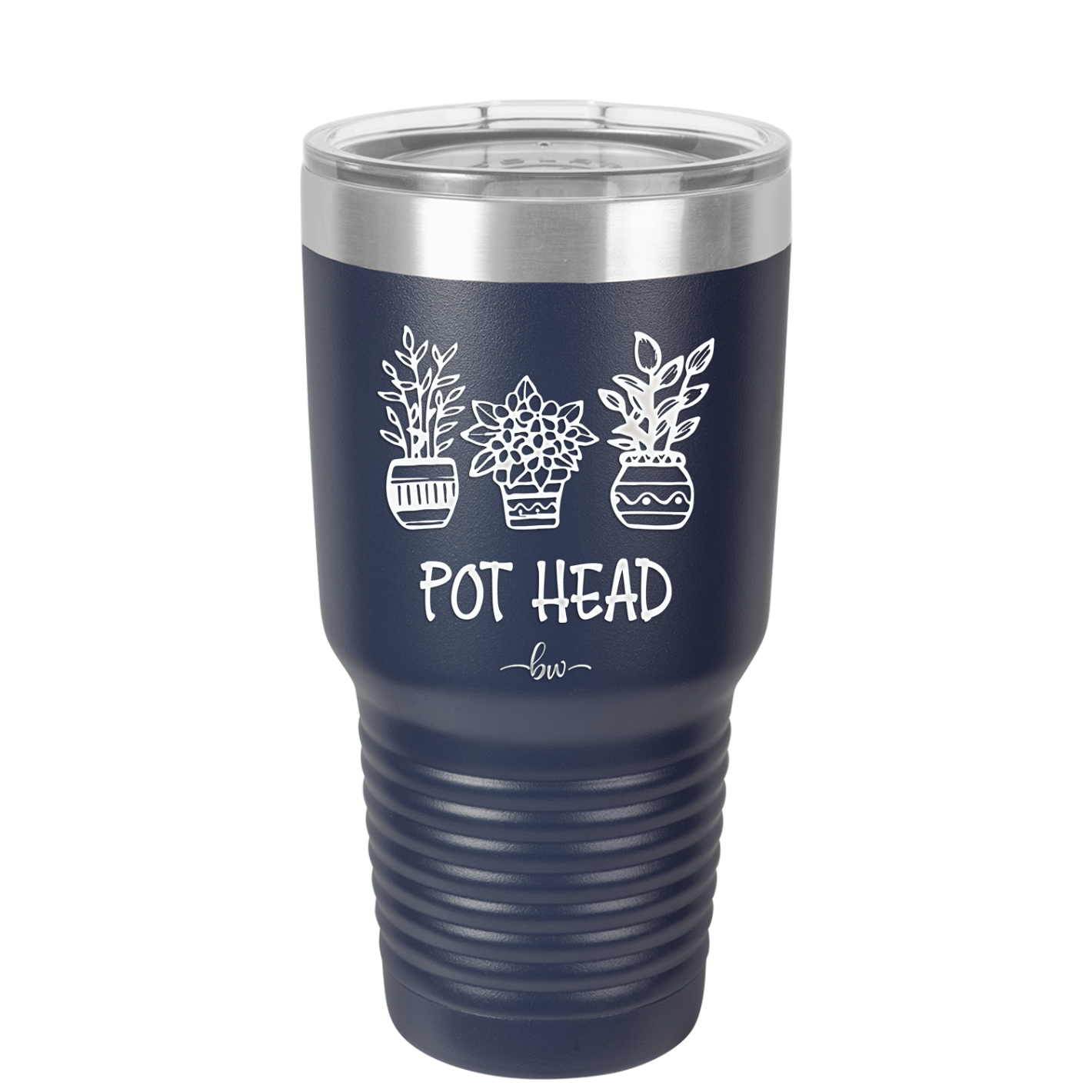 Pot Head - Laser Engraved Stainless Steel Drinkware - 2074 -
