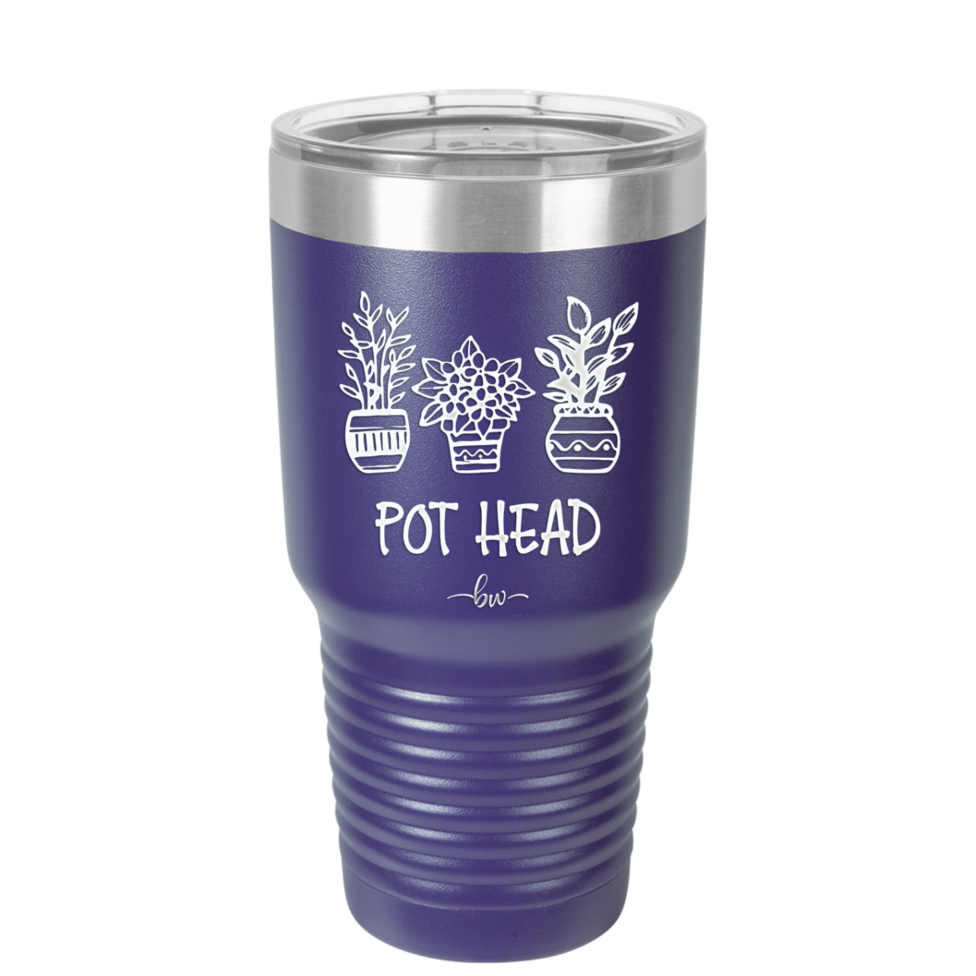 Pot Head - Laser Engraved Stainless Steel Drinkware - 2074 -