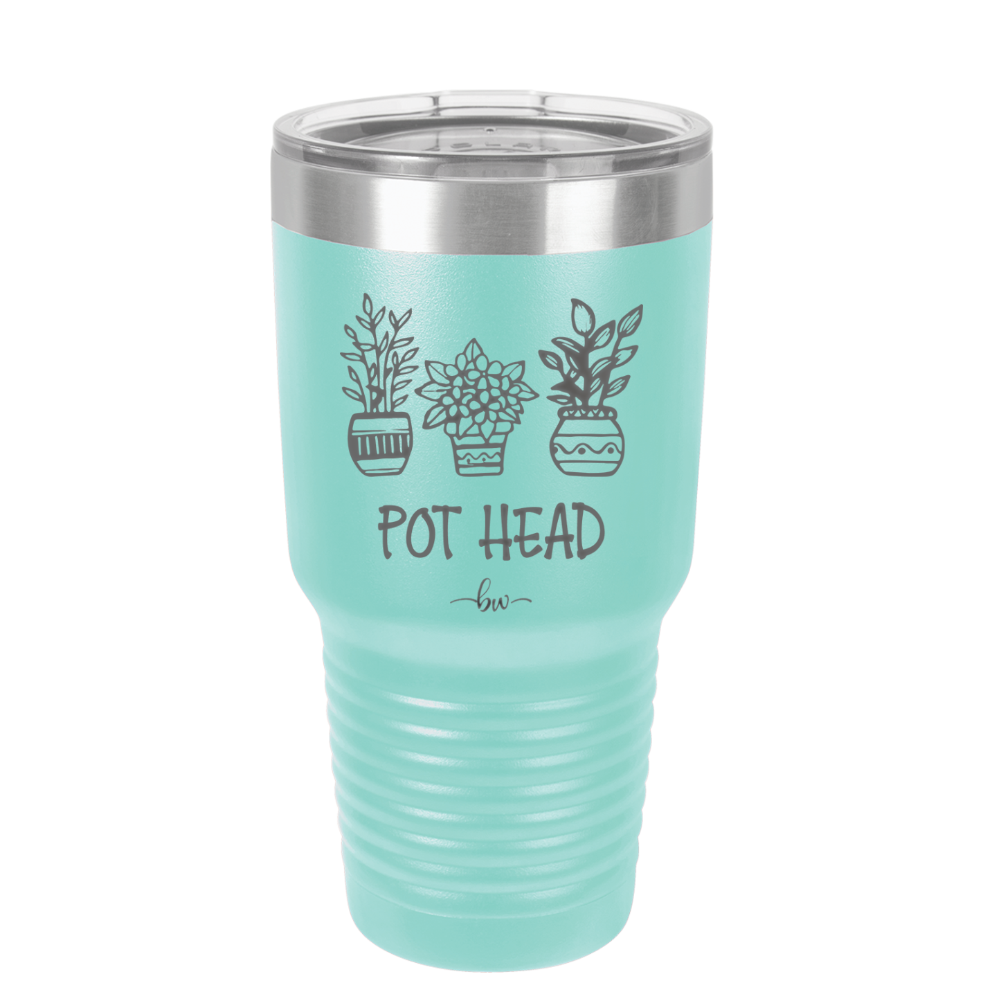 Pot Head - Laser Engraved Stainless Steel Drinkware - 2074 -