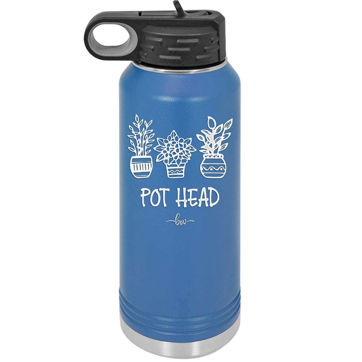 Pot Head - Laser Engraved Stainless Steel Drinkware - 2074 -