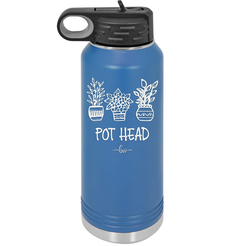 Pot Head - Laser Engraved Stainless Steel Drinkware - 2074 -