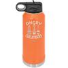 Angry Cucumbers - Laser Engraved Stainless Steel Drinkware - 2079 -