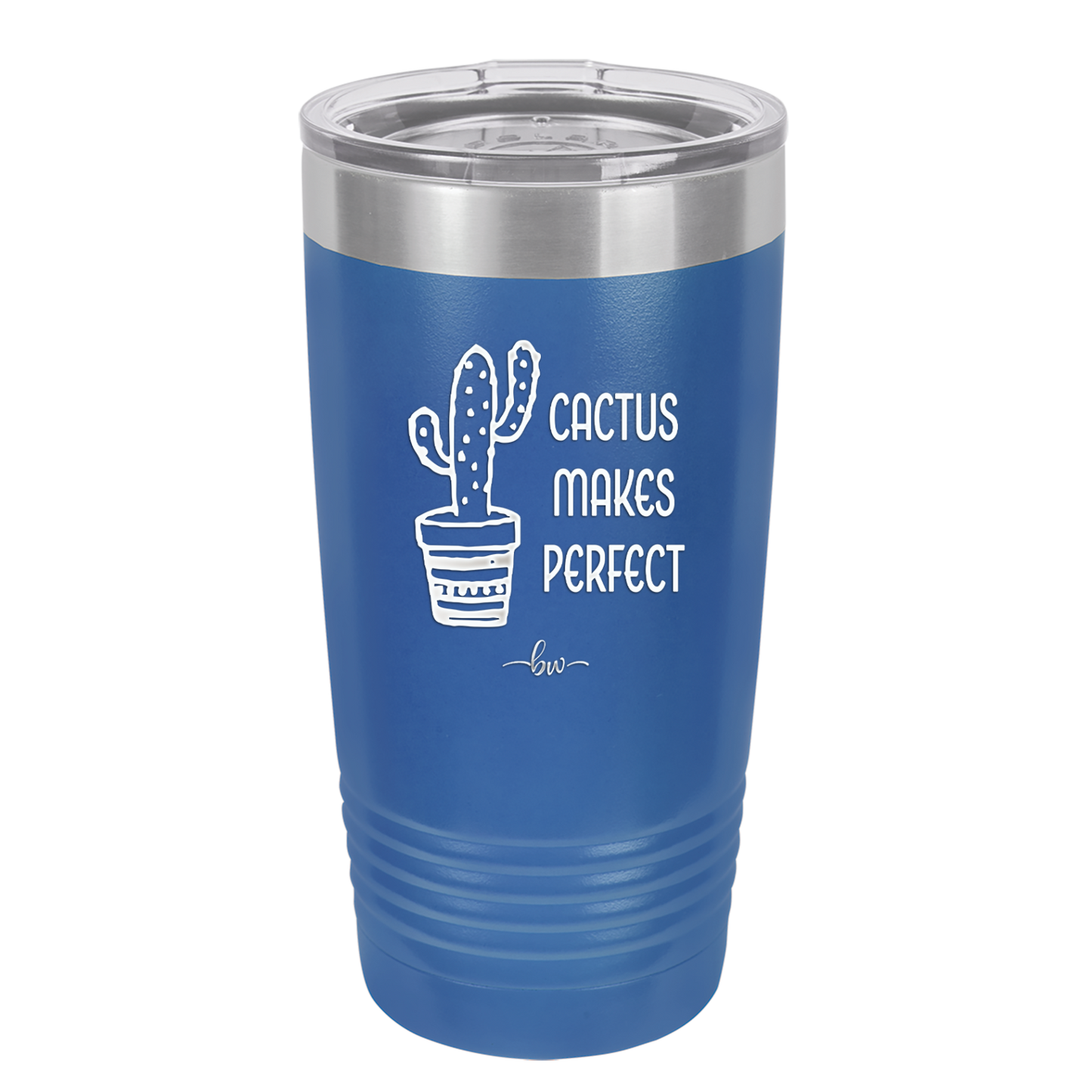Cactus Makes Perfect - Laser Engraved Stainless Steel Drinkware - 2080 -