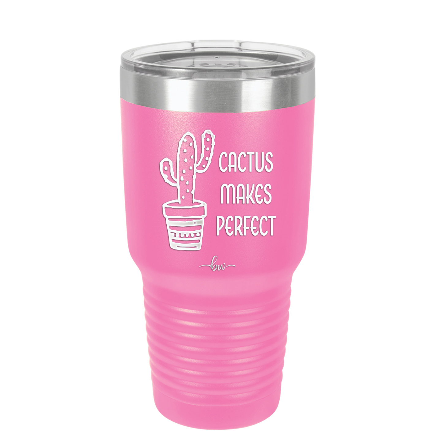 Cactus Makes Perfect - Laser Engraved Stainless Steel Drinkware - 2080 -