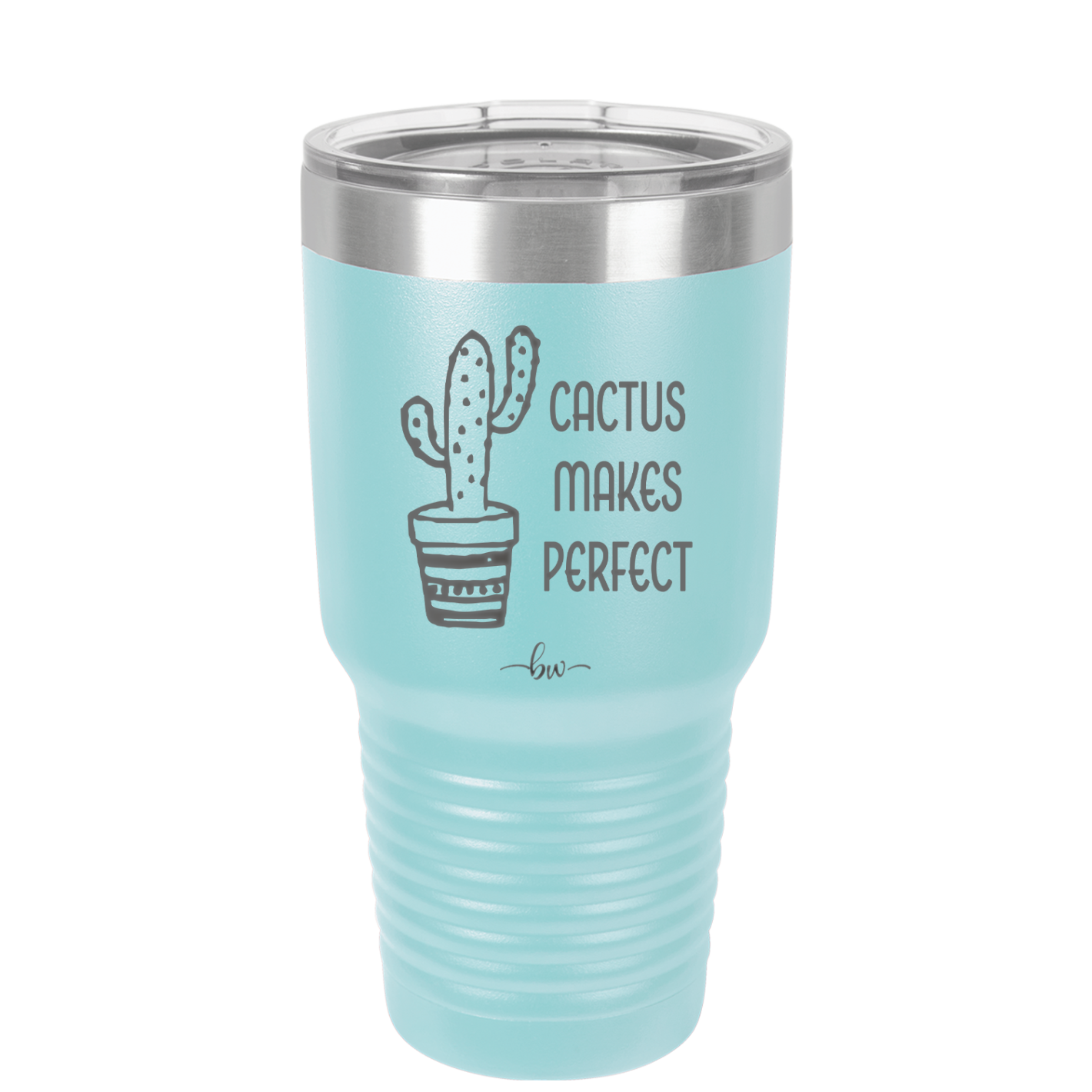 Cactus Makes Perfect - Laser Engraved Stainless Steel Drinkware - 2080 -