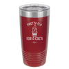 Pretty Fly for a Cacti - Laser Engraved Stainless Steel Drinkware - 2081 -