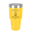 Pretty Fly for a Cacti - Laser Engraved Stainless Steel Drinkware - 2081 -