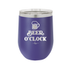 Beer O'Clock - Laser Engraved Stainless Steel Drinkware - 2098 -