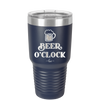 Beer O'Clock - Laser Engraved Stainless Steel Drinkware - 2098 -