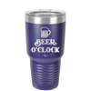 Beer O'Clock - Laser Engraved Stainless Steel Drinkware - 2098 -